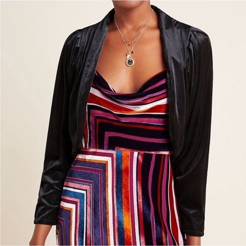 Anthropologie Amadi Verity Velvet Jacket (S) NWT